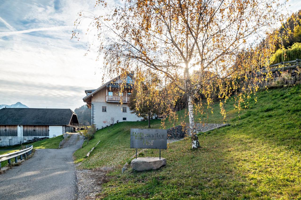 Rotwandterhof Wohnung Nest Barbiano  Bagian luar foto